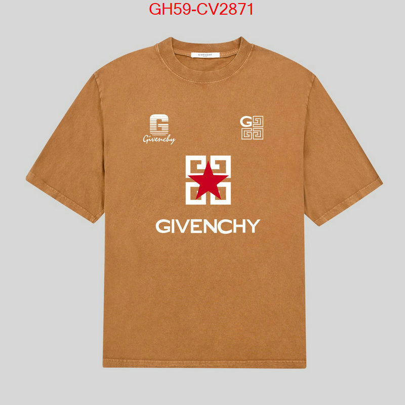 Clothing-Givenchy where quality designer replica ID: CV2871 $: 59USD