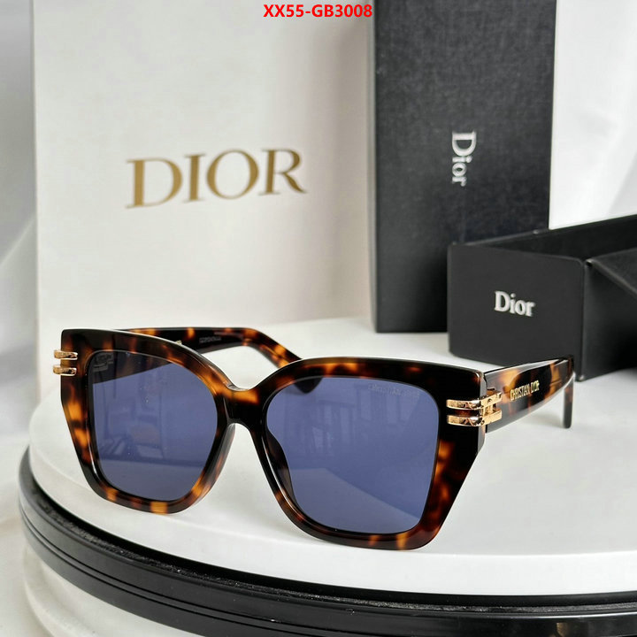 Glasses-Dior top quality designer replica ID: GB3008 $: 55USD