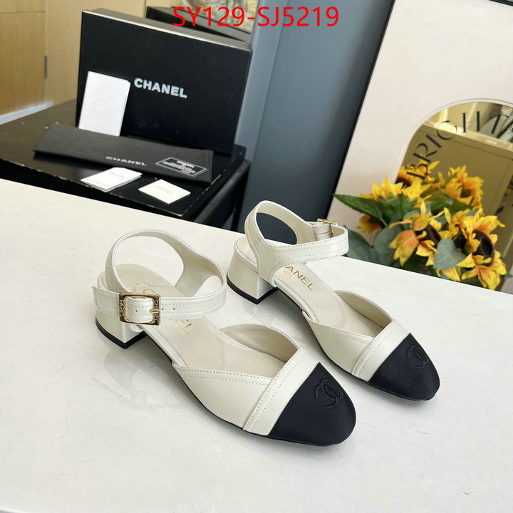 Women Shoes-Chanel what is a 1:1 replica ID: SJ5219 $: 129USD