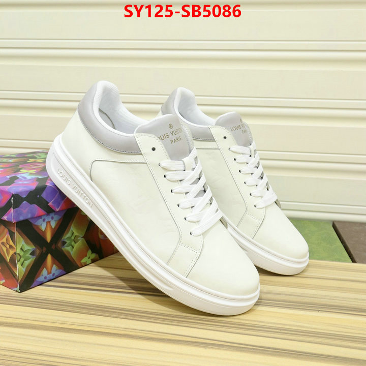 Men Shoes-LV customize best quality replica ID: SB5086 $: 125USD