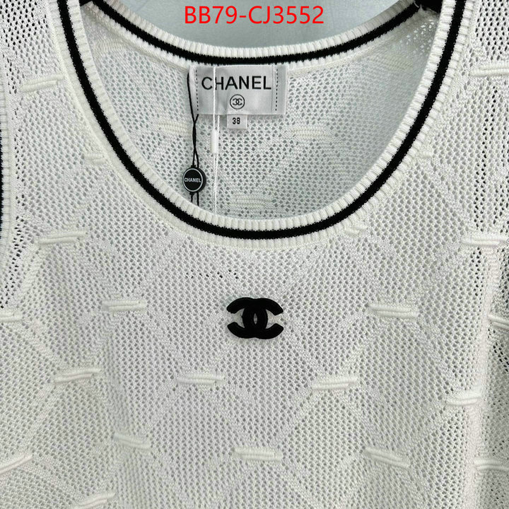 Clothing-Chanel cheap wholesale ID: CJ3552 $: 79USD