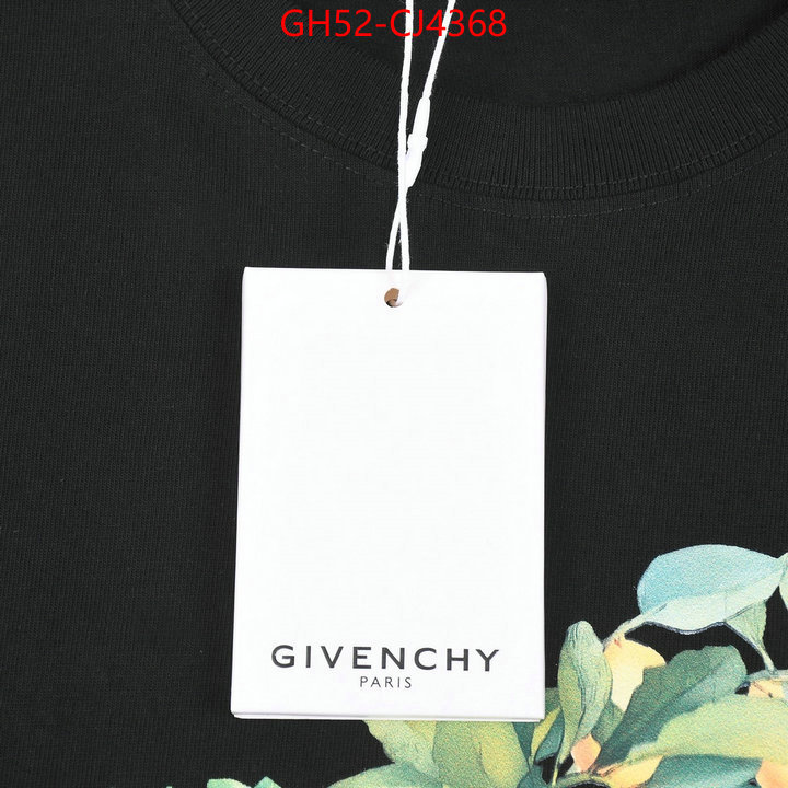 Clothing-Givenchy replica best ID: CJ4368 $: 52USD