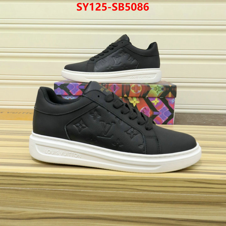 Men Shoes-LV customize best quality replica ID: SB5086 $: 125USD