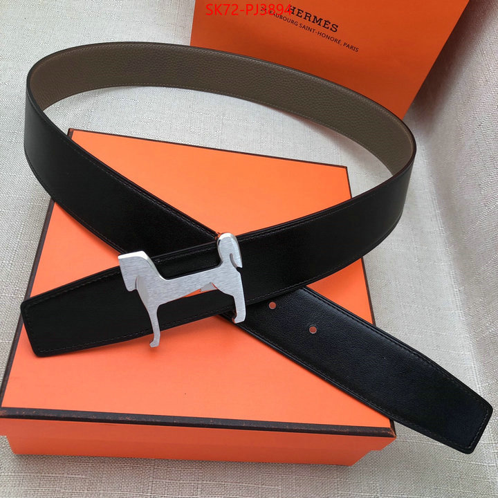 Belts-Hermes top quality fake ID: PJ3894 $: 72USD