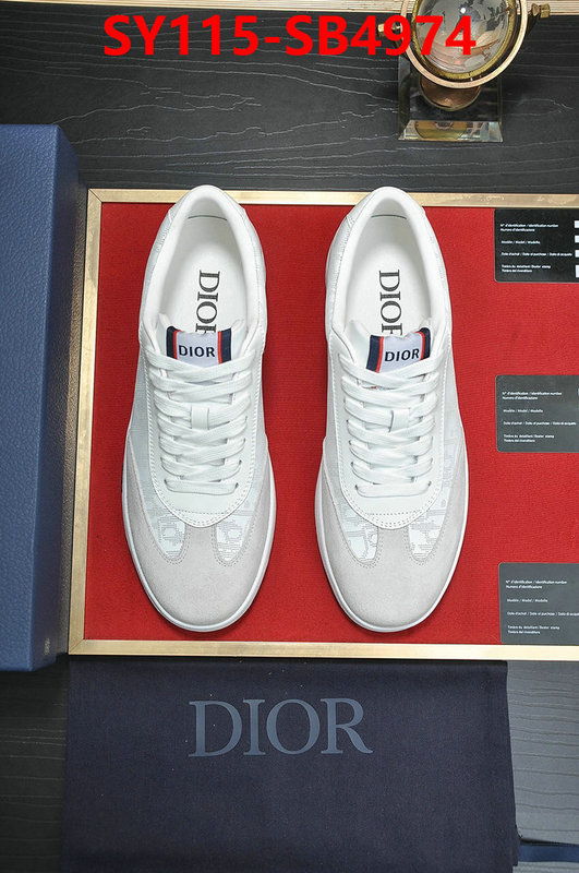 Men shoes-Dior replica aaaaa+ designer ID: SB4974 $: 115USD