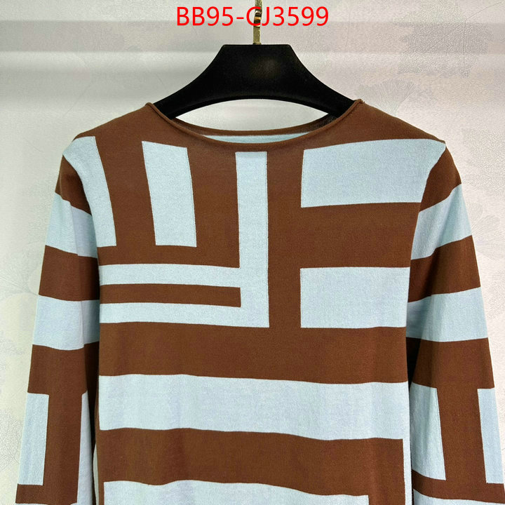 Clothing-Fendi best quality designer ID: CJ3599 $: 95USD
