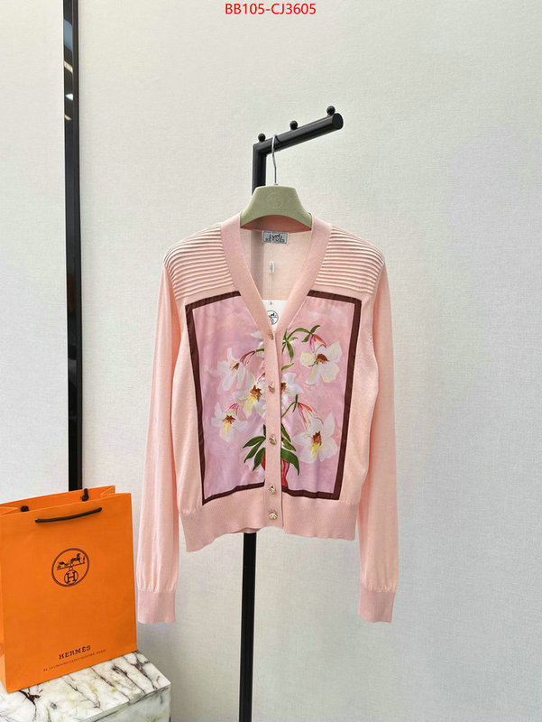 Clothing-Hermes best quality fake ID: CJ3605 $: 105USD