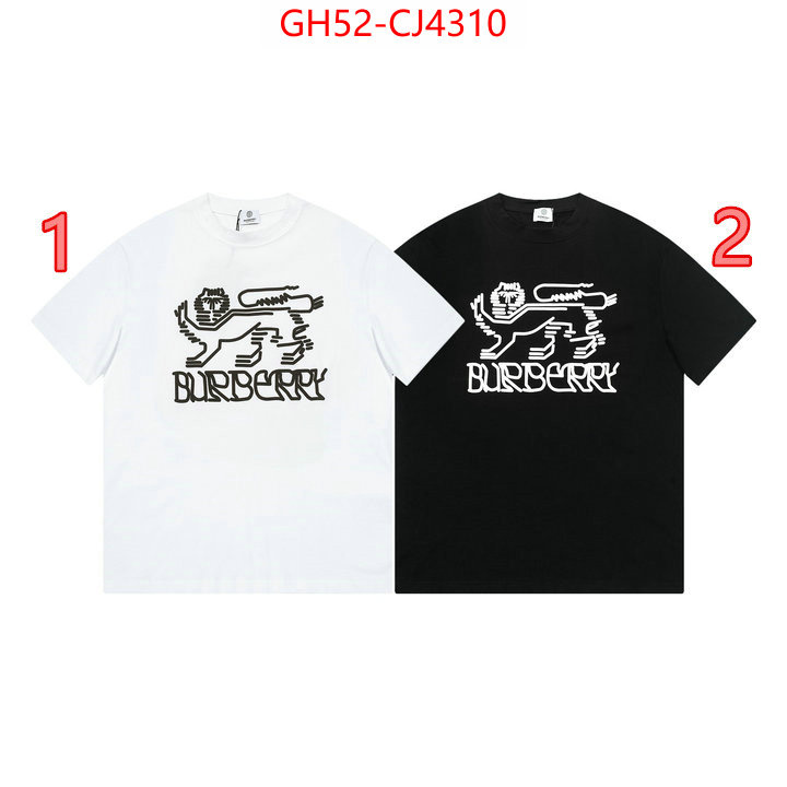 Clothing-Burberry replica shop ID: CJ4310 $: 52USD