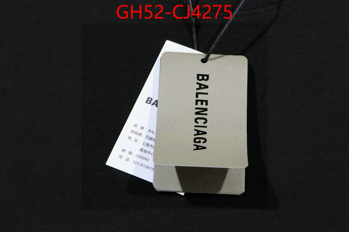 Clothing-Balenciaga 2024 aaaaa replica 1st copy ID: CJ4275 $: 52USD