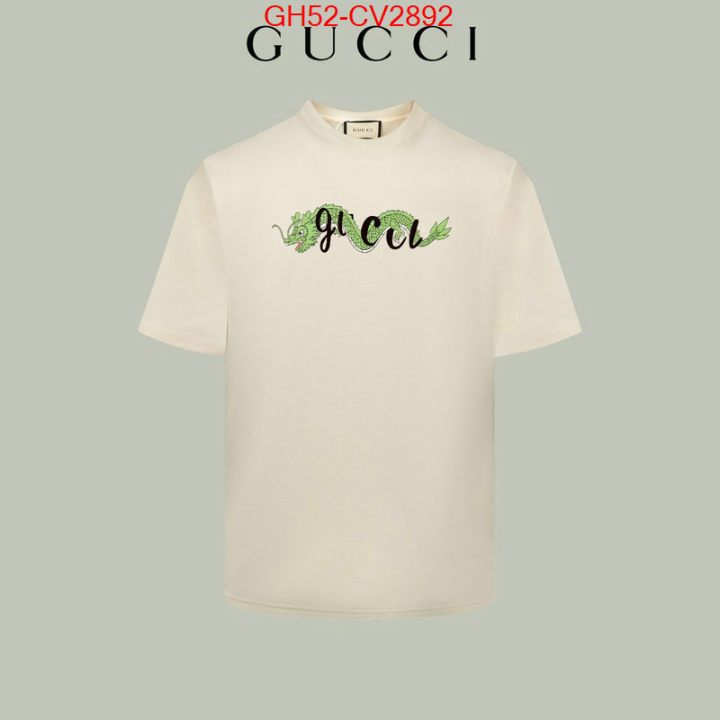 Clothing-Gucci aaaaa quality replica ID: CV2892 $: 52USD