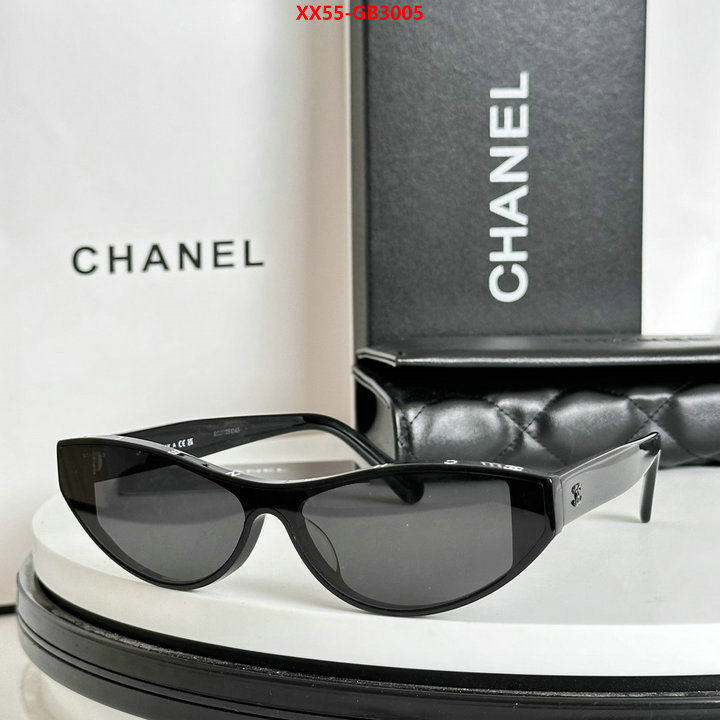 Glasses-Chanel where to buy replicas ID: GB3005 $: 55USD