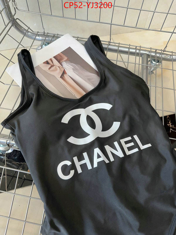 Swimsuit-Chanel how to find replica shop ID: YJ3200 $: 52USD