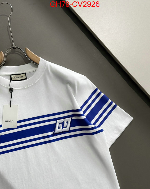 Clothing-Gucci how to find replica shop ID: CV2926 $: 79USD