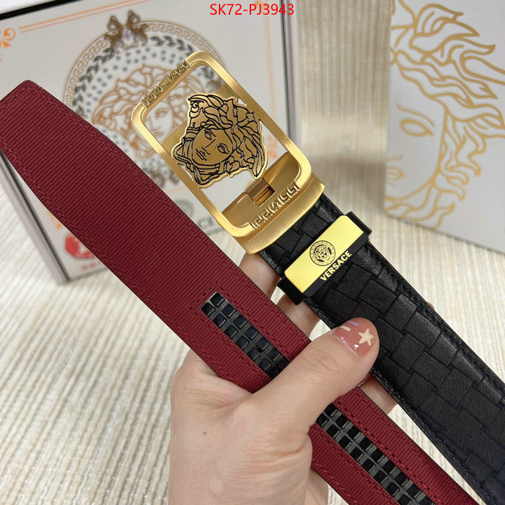 Belts-Versace top perfect fake ID: PJ3943 $: 72USD