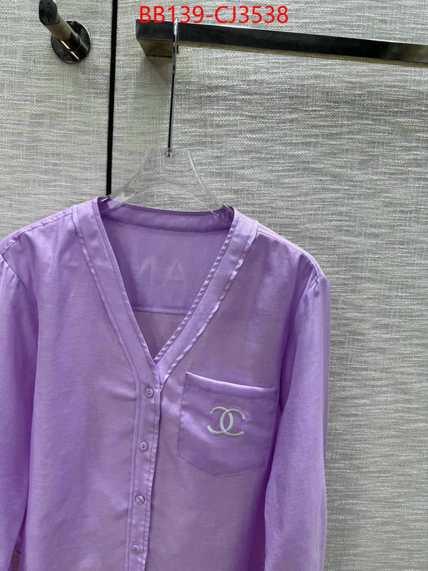 Clothing-Chanel wholesale designer shop ID: CJ3538 $: 139USD