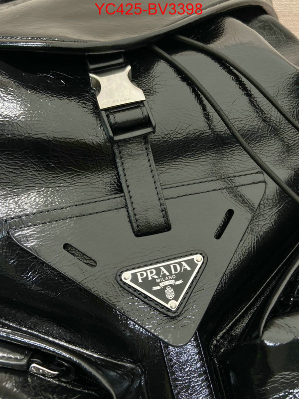 Prada Bags(TOP)-Backpack- where should i buy replica ID: BV3398 $: 425USD,