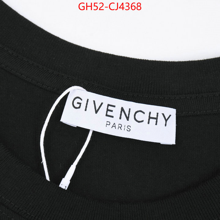 Clothing-Givenchy replica best ID: CJ4368 $: 52USD