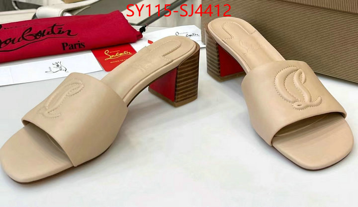 Women Shoes-Christian Louboutin mirror copy luxury ID: SJ4412