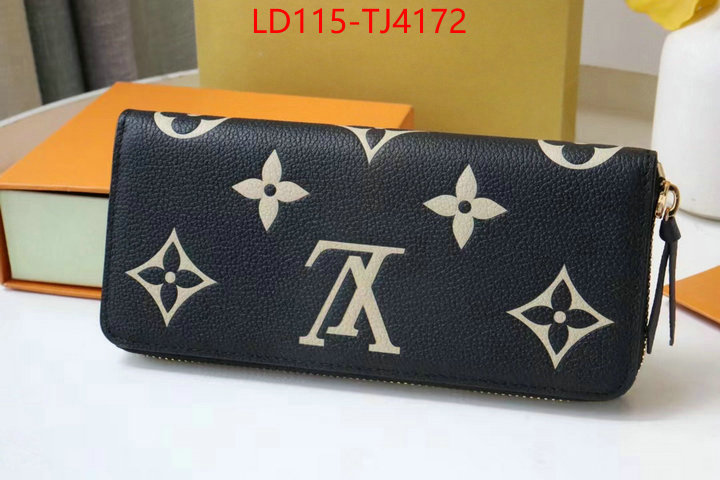 LV Bags(TOP)-Wallet how to find designer replica ID: TJ4172 $: 115USD,