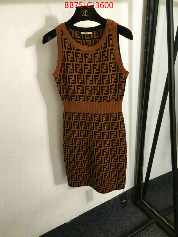 Clothing-Fendi where to buy the best replica ID: CJ3600 $: 75USD