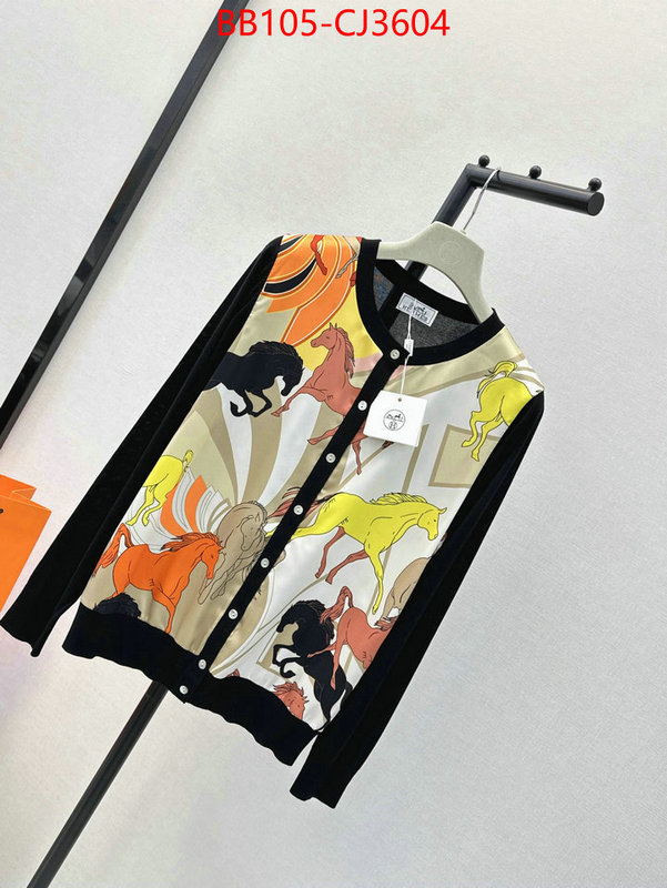 Clothing-Hermes replica 2024 perfect luxury ID: CJ3604 $: 105USD