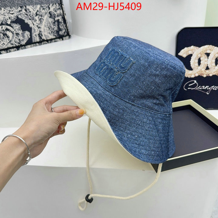 Cap(Hat)-Miu Miu designer fake ID: HJ5409 $: 29USD