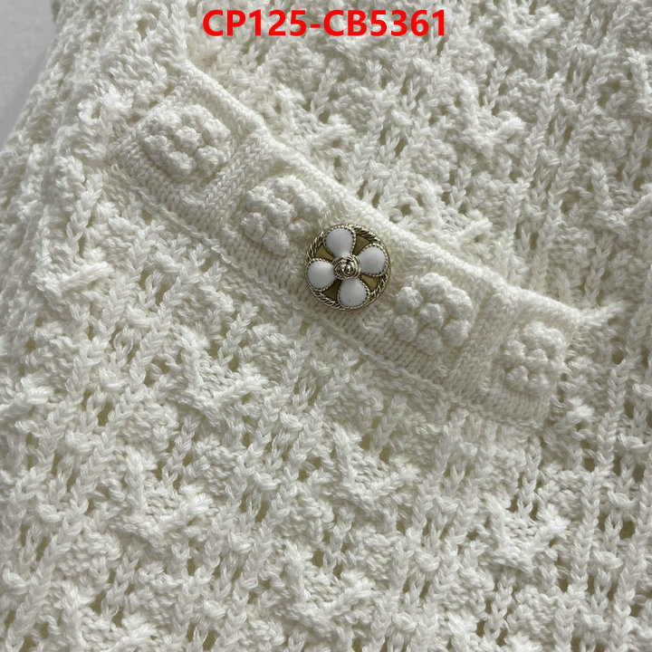 Clothing-Chanel luxury 7 star replica ID: CB5361 $: 125USD