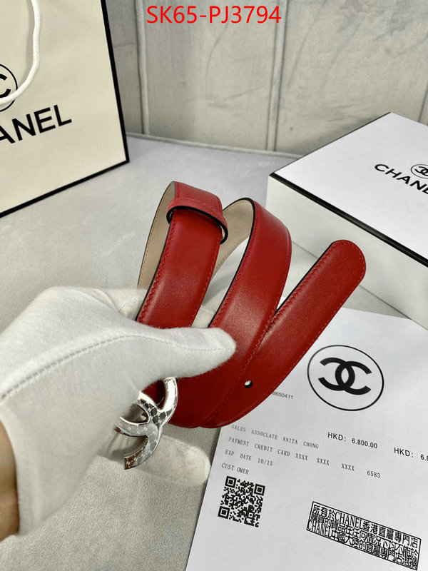 Belts-Chanel the best quality replica ID: PJ3794 $: 65USD