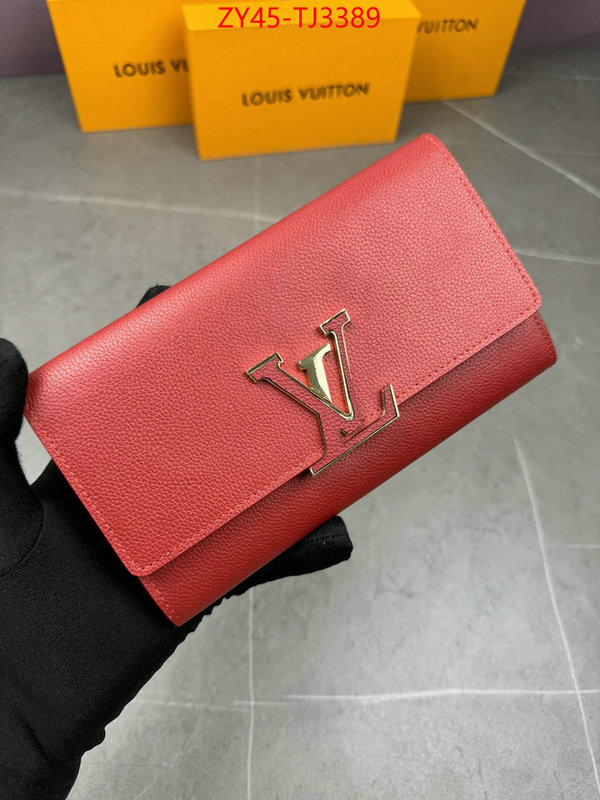 LV Bags(4A)-Wallet online from china designer ID: TJ3389 $: 45USD,