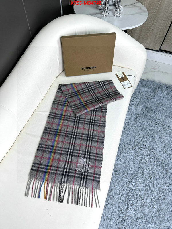 Scarf-Burberry high quality customize ID: MB4748 $: 55USD