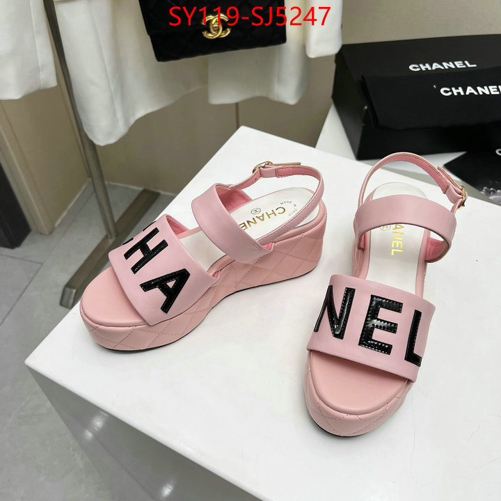 Women Shoes-Chanel what are the best replica ID: SJ5247 $: 119USD