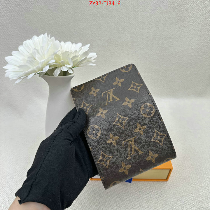 LV Bags(4A)-Wallet website to buy replica ID: TJ3416 $: 32USD,