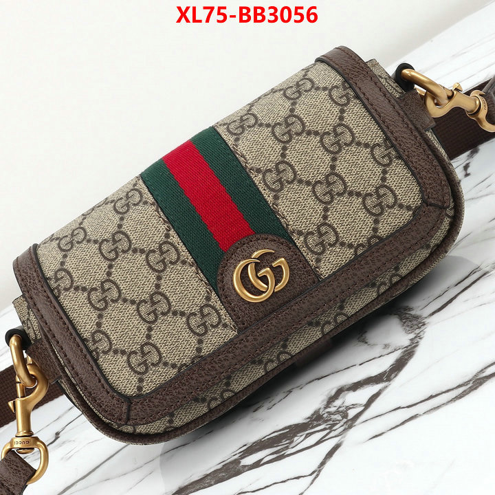 Gucci Bags(4A)-Crossbody- top designer replica ID: BB3056 $: 75USD,