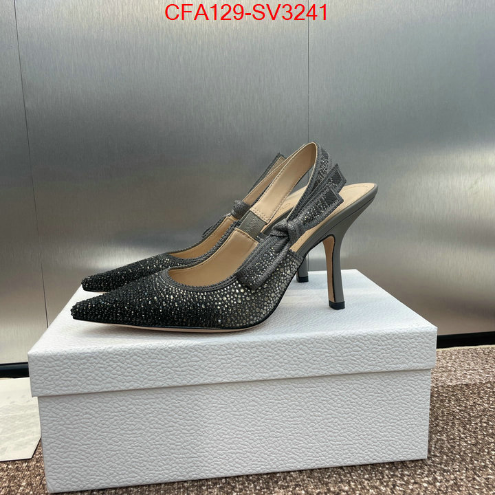 Women Shoes-Dior shop cheap high quality 1:1 replica ID: SV3241 $: 129USD