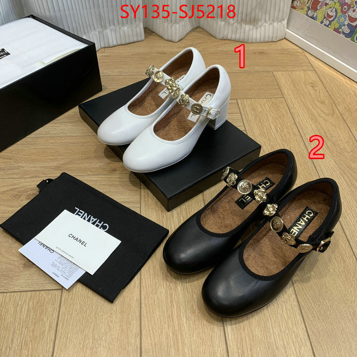 Women Shoes-Chanel designer fake ID: SJ5218 $: 135USD