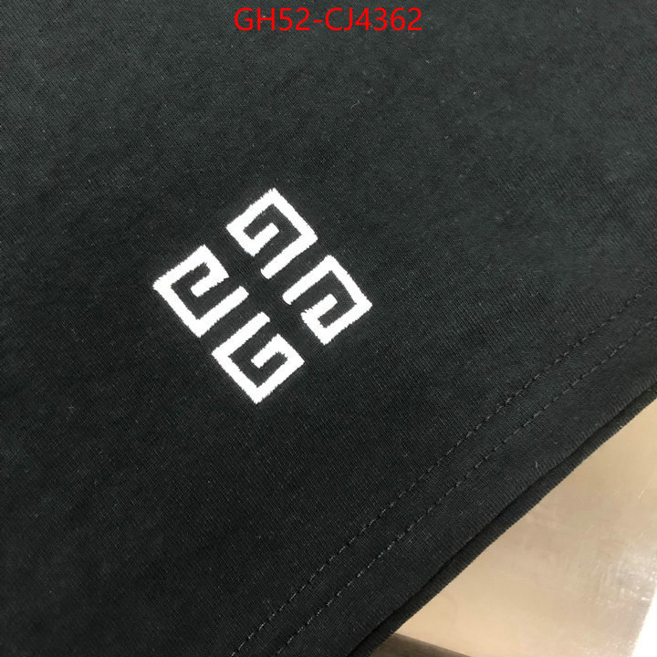 Clothing-Givenchy exclusive cheap ID: CJ4362 $: 52USD