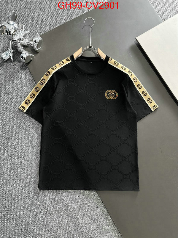Clothing-Gucci where to buy fakes ID: CV2901 $: 99USD