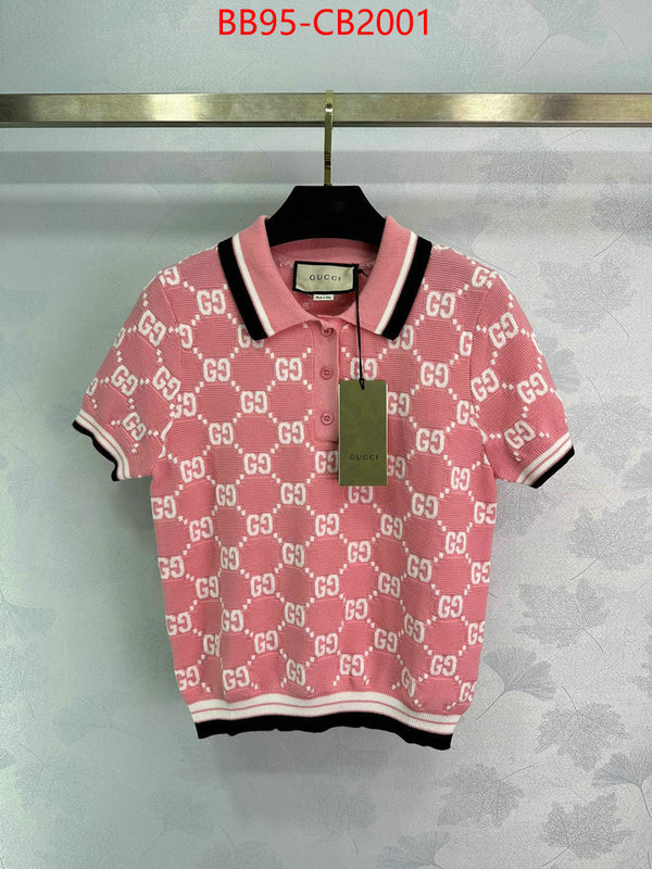 Clothing-Gucci buy top high quality replica ID: CB2001 $: 95USD
