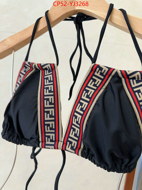 Swimsuit-Fendi wholesale replica shop ID: YJ3268 $: 52USD