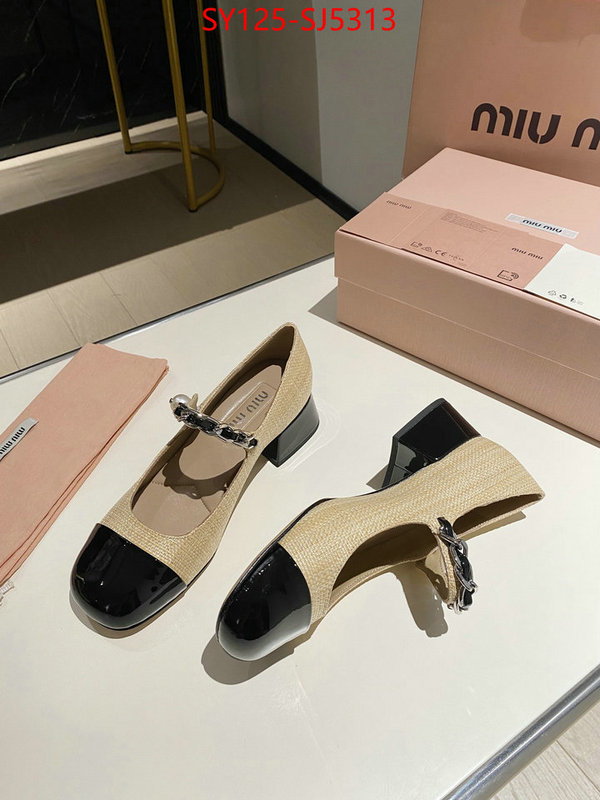 Women Shoes-Miu Miu customize the best replica ID: SJ5313 $: 125USD