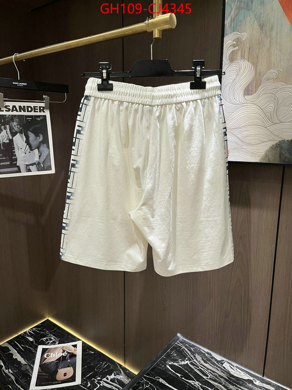 Clothing-Fendi replica aaaaa+ designer ID: CJ4345 $: 109USD