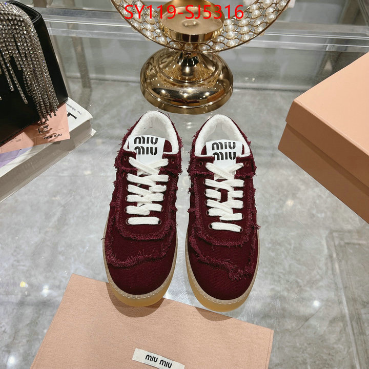 Women Shoes-Miu Miu best wholesale replica ID: SJ5316 $: 119USD