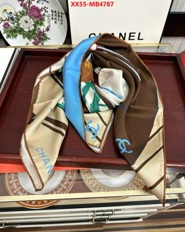 Scarf-Chanel quality replica ID: MB4787 $: 55USD