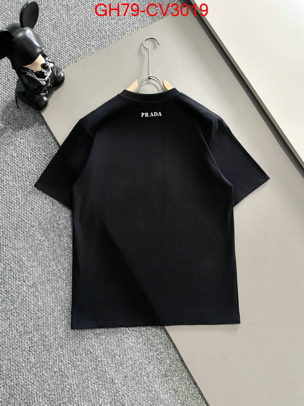 Clothing-Prada best knockoff ID: CV3019 $: 79USD