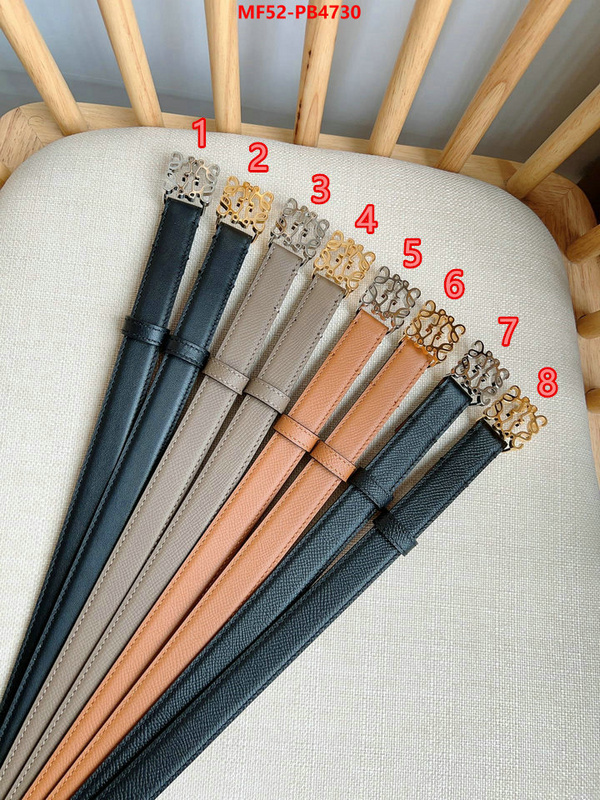 Belts-Loewe outlet sale store ID: PB4730 $: 52USD