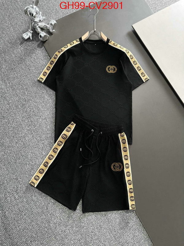 Clothing-Gucci where to buy fakes ID: CV2901 $: 99USD