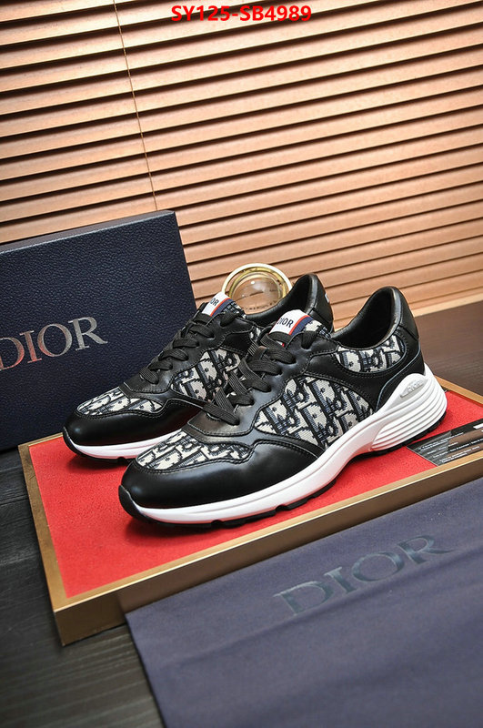 Men shoes-Dior designer ID: SB4989 $: 125USD