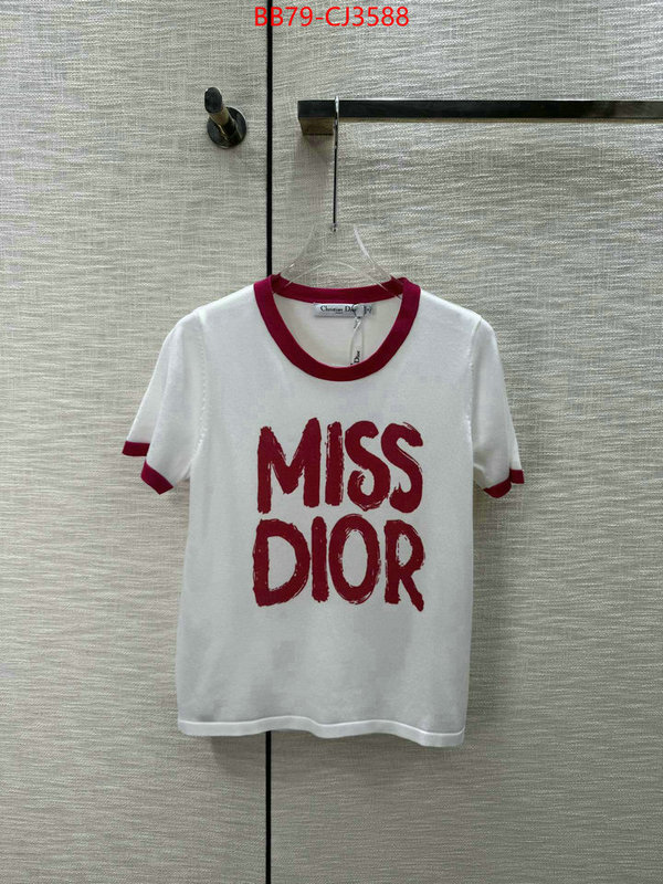 Clothing-Dior best designer replica ID: CJ3588 $: 79USD