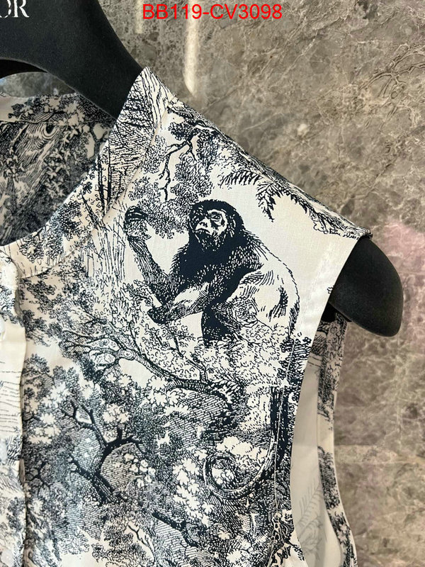 Clothing-Dior buy cheap replica ID: CV3098 $: 119USD