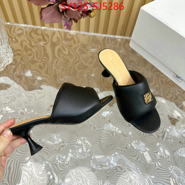 Women Shoes-Loewe where to find the best replicas ID: SJ5286 $: 125USD